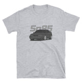 SN95 Cobra Black Unisex T-Shirt SN95 Cobra Black Unisex T-Shirt - Automotive Army Automotive Army