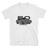 Dark Grey Notchback Unisex T-Shirt Dark Grey Notchback Unisex T-Shirt - Automotive Army Automotive Army