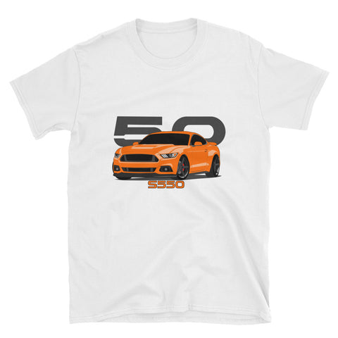 Competition Orange S550 Unisex T-Shirt Competition Orange S550 Unisex T-Shirt - Automotive Army Automotive Army