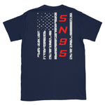 SN95 Flag Unisex T-Shirt SN95 Flag Unisex T-Shirt - Automotive Army Automotive Army