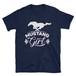 Mustang Girl Unisex T-Shirt Mustang Girl Unisex T-Shirt - Automotive Army Mustang Vibes
