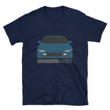 MR2 (W20) Nautical Blue Unisex T-Shirt MR2 (W20) Nautical Blue Unisex T-Shirt - Automotive Army Automotive Army