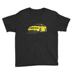 Youth Zinc/Screaming Yellow Cobra Short Sleeve T-Shirt Youth Zinc/Screaming Yellow Cobra Short Sleeve T-Shirt - Automotive Army Automotive Army