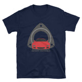 Red FD Rotary Powered Unisex T-Shirt Red FD Rotary Powered Unisex T-Shirt - Automotive Army Automotive Army