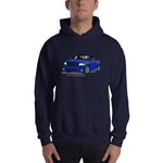 Sonic Blue Lightning Hooded Sweatshirt Sonic Blue Lightning Hooded Sweatshirt - Automotive Army Automotive Army