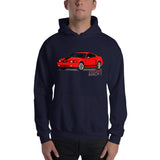 Torch Red Mach 1 Hooded Sweatshirt Torch Red Mach 1 Hooded Sweatshirt - Automotive Army Automotive Army