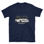 White Notchback Unisex T-Shirt White Notchback Unisex T-Shirt - Automotive Army Automotive Army