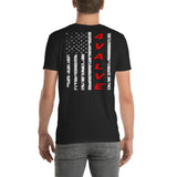 4 Valve Flag Unisex T-Shirt 4 Valve Flag Unisex T-Shirt - Automotive Army Automotive Army