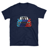 E30 Multicolor Unisex T-Shirt E30 Multicolor Unisex T-Shirt - Automotive Army Automotive Army