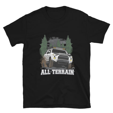 All Terrain Runner Unisex T-Shirt All Terrain Runner Unisex T-Shirt - Automotive Army Automotive Army